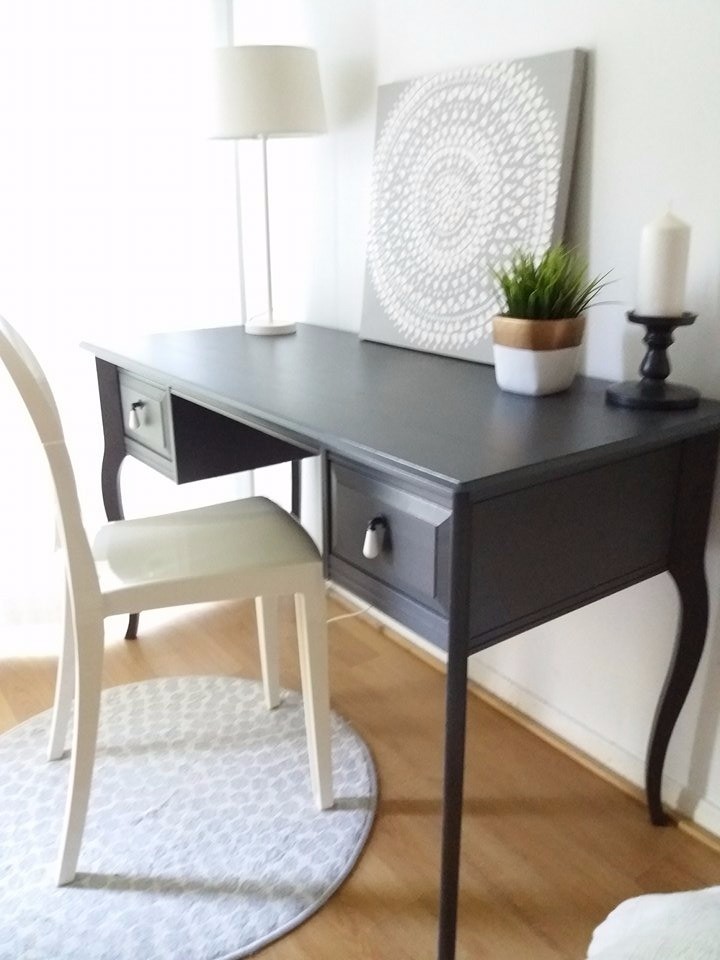 IKEA EDLAND Desk / Vanity Table & Designer Chair * LIMITED EDITION in