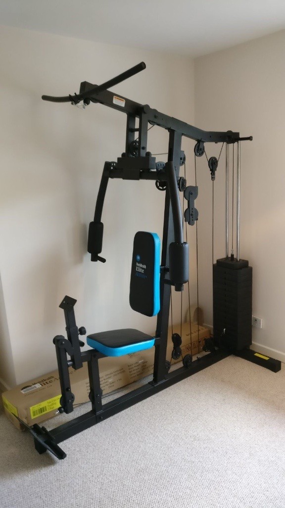 Men's Health 66kg home multi gym, as new, barely used, in Long Eaton