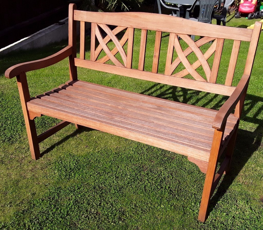 Wooden garden bench homebase Quilt Rack Quilt Stand