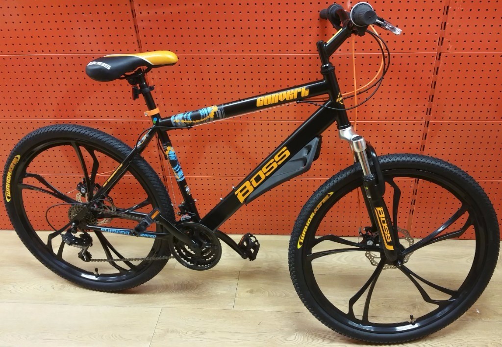 mountain bike with mags