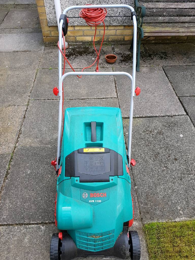 bosch avr 1100 verticutter electric lawn scarifier
