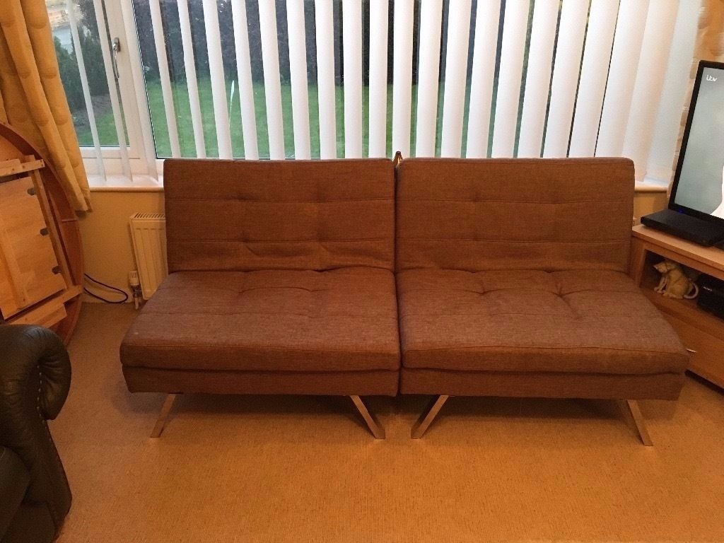 Hygena Duo 2 Seater Clic Clac Sofa Bed Bought From Argos At
