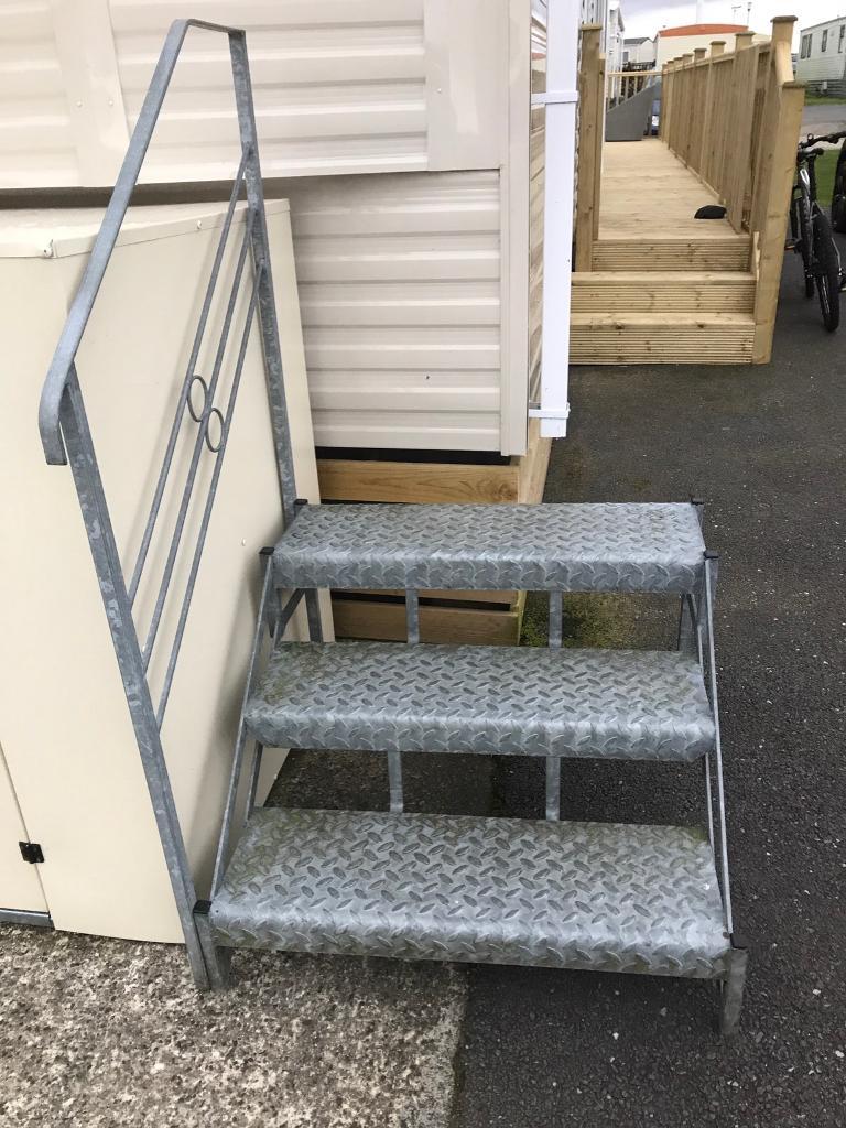 Galvanised steel static caravan steps in Portrush, County Antrim Gumtree