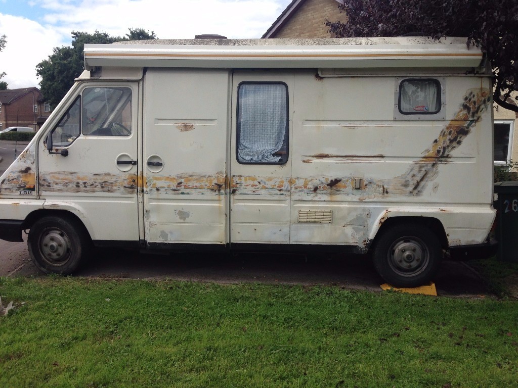 Renault Master T35D Camper Van For Sale 1987 E Reg in St Mellons
