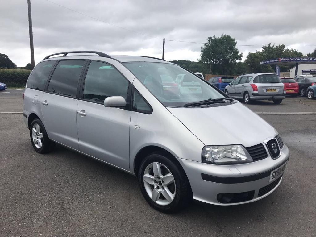 SEAT Alhambra SE 1.9 TDI 7 SEATS (silver) 2002 | in ...