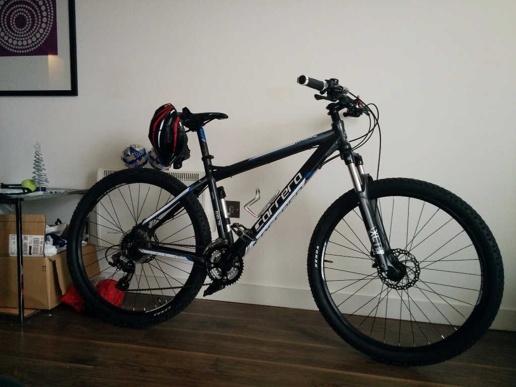 carrera vengeance mens mountain bike black large
