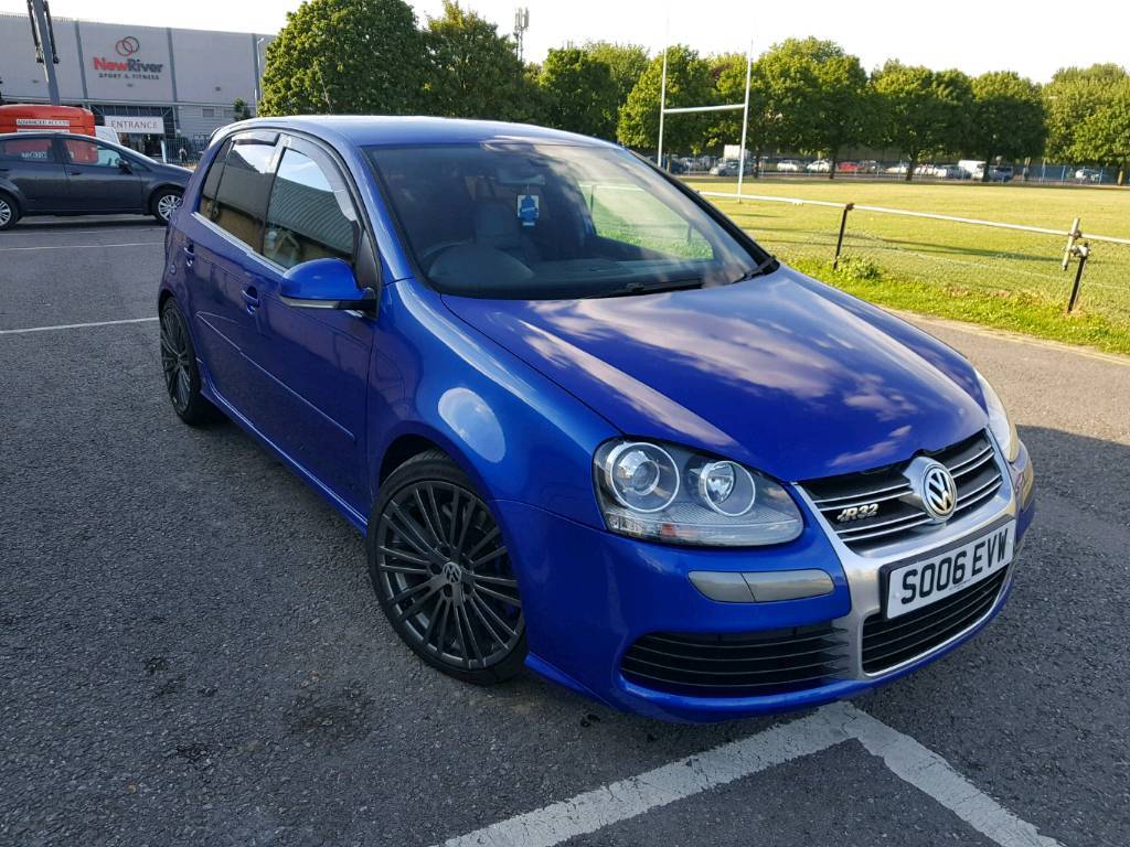2006 Volkswagen Golf mk5 R32 Manual Blue full service history 89,000 miles  MOT until October