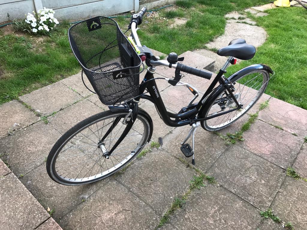 b twin elops 100 city bike