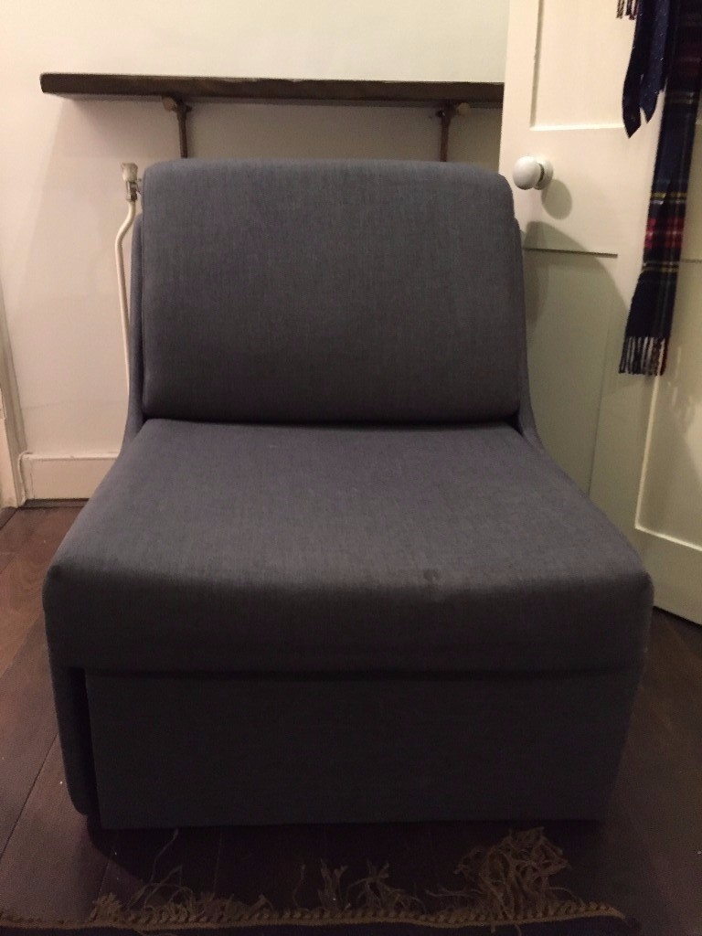 John Lewis Kip Chair bed dark grey | in Hammersmith ...