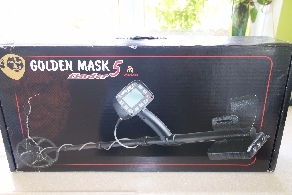 Golden Mask 5 metal detector for sale due to upgrade purchased 28th Nov