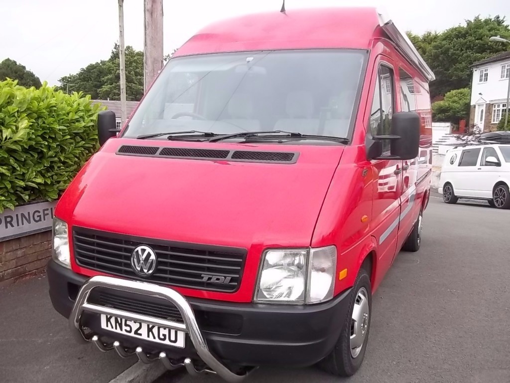 CAMPER DAY VAN VW LT32 LOW MILES MWB HIGH TOP MOT UNTIL FEB MUST
