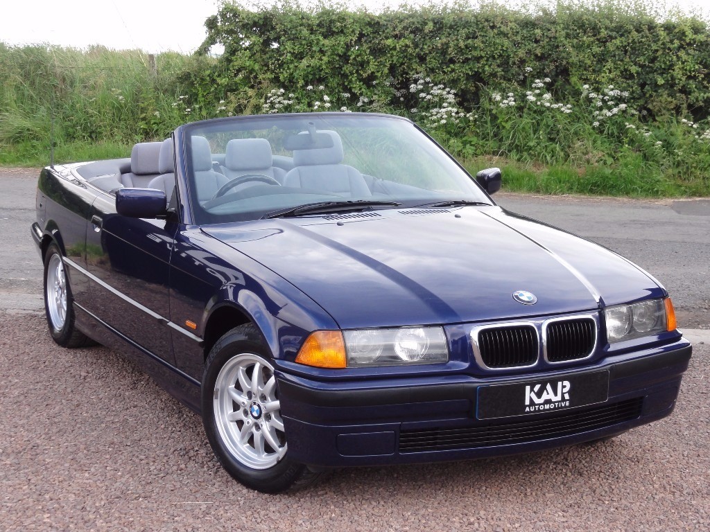 BMW E36 318i SE Convertible, Manual, 1997 / P Reg, Only 50k Miles, MOT