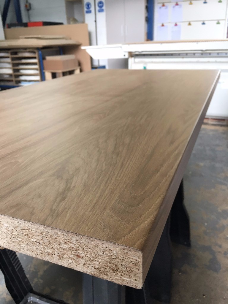 Kitchen Worktop Offcut Egger Natural Hickory Laminate Worktop in