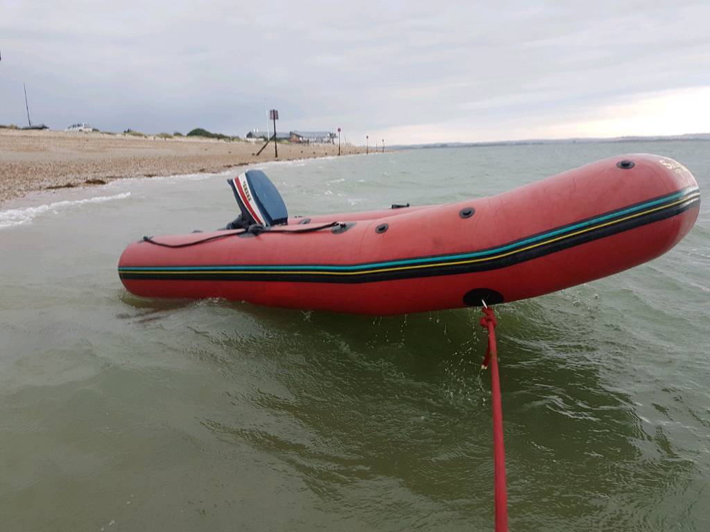 3.5m zodiac z series fully inflatable rib +10hp yamaha in Whitehill