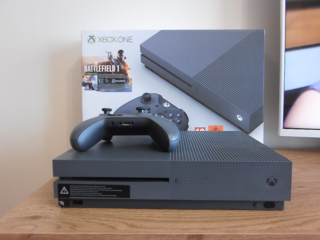 [Deal] Xbox One S(500GB) Battlefield 1 Edition Bundle(Storm Grey) 199
