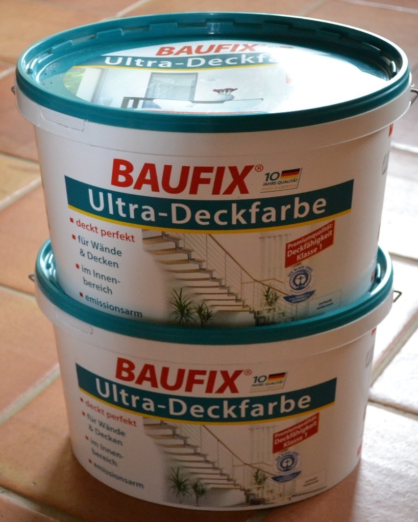 20 Litres Quality German (Lidl) White Emulsion Paint in Cheddar