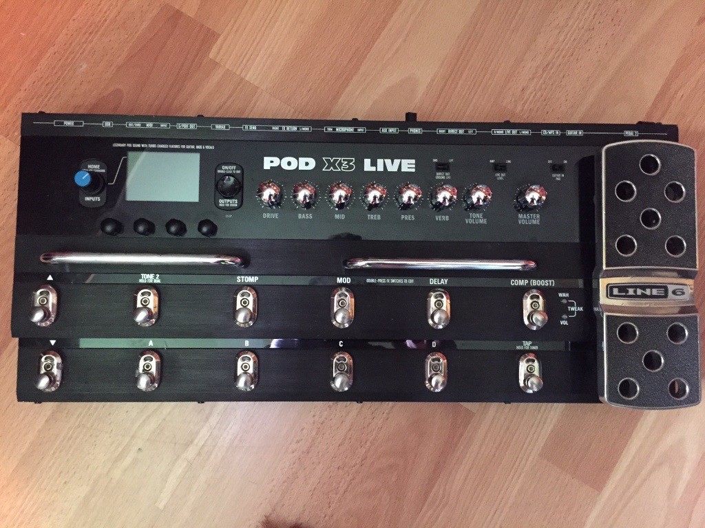Line 6 x3 live For Guitar, Bass and Vocals. Discontinued