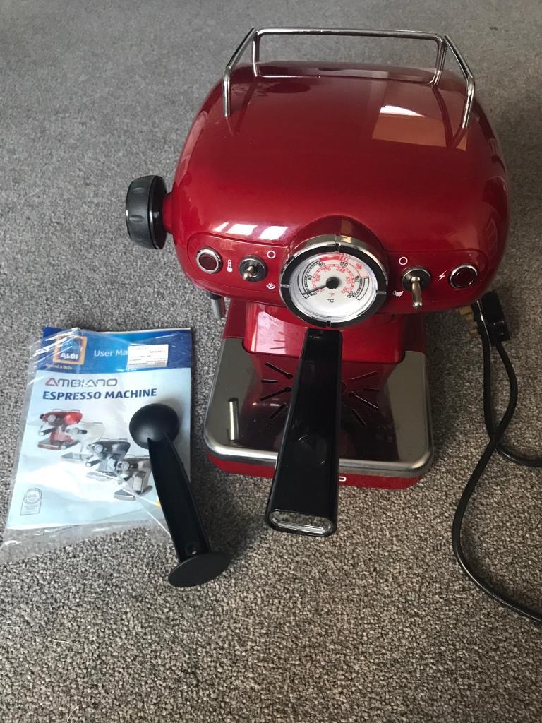 Ambiano (Aldi) Espresso Machine in South Kirkby, West Yorkshire Gumtree