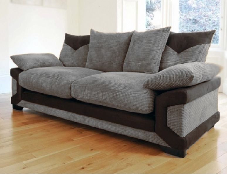 SALE PRICE SOFAS *** RHINO 3+2 SEATER SOFA SET IN GREY/BLACK OR BROWN