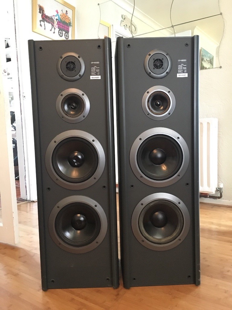 2 Sharp CP8000 Speakers in Sandwell, West Midlands Gumtree