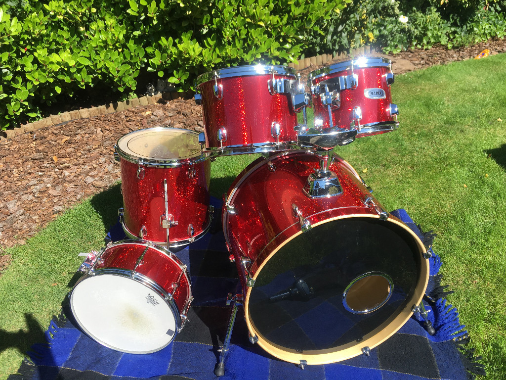 £120 Mapex M series Drum Kit Red Sparkle. Price Reduced..... in