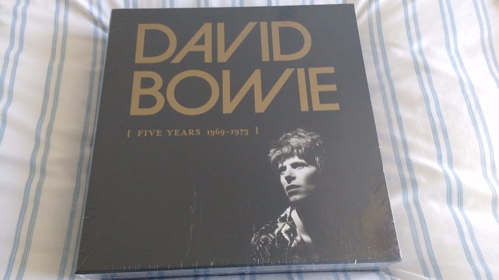 David Bowie 5 Years Box Set Vinyl DAVID BOWIE - FIVE YEARS (1969-1973) - VINYL BOX SET - BRAND NEW