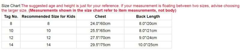 Fitness Chart For Kids