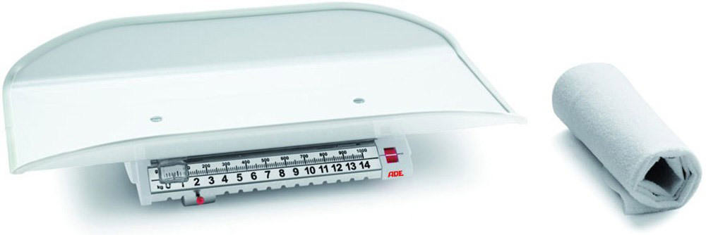 ADE M109800 Laufgewichts Babywaage mit abnehmbarer Wiegeschale NEU