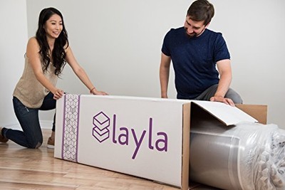 Layla Sleep Memory Foam Twin XL Mattress - Copper Infused Cooling System