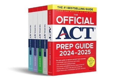 The Official ACT Prep & Subject Guides 2024-2025 Complete Set by ACT 97813942599