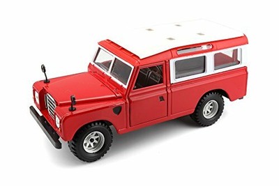 *1/24 Burago Land Rover Rot 22063