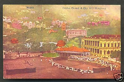 Hong Kong Cricket Ground Town Hall China 1920s