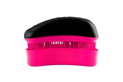 Dessata Mini-Anti-Tangle Bürste schwarz/fuchsia