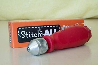 Portable Stitch All Sewing Awl Repair Leather Canvas Vinyl Sail Awning Canopy