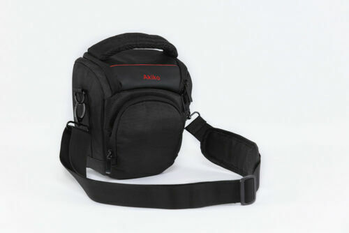 Maletines, bolsas y fundas negros para cámaras de vídeo y fotográficas