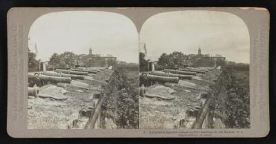 Philippines Antiquated Spanish cannon at Fort Santiago in old Mani - Old Photo