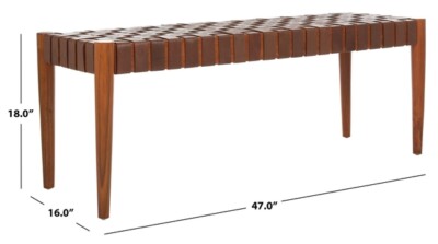 Safavieh AMALIA BENCH, Reduced Price 2172734715 BCH1001A