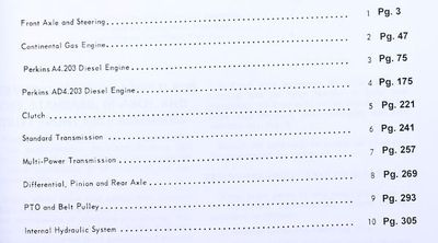 Set Massey Ferguson 65 Tractor Service Parts Catalog Operators Manual Shop Book