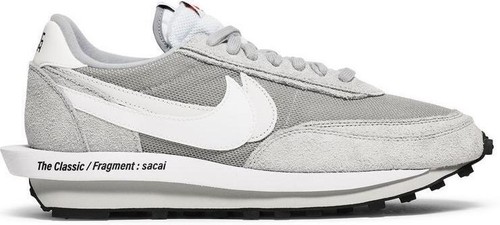 Nike LD Waffle x Fragment x Sacai Smoke Grey DH2684-001 Fashion