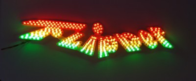 Enseigne lumineuse pour Flipper Faller 140439 H0 Kirmes beleuchtung