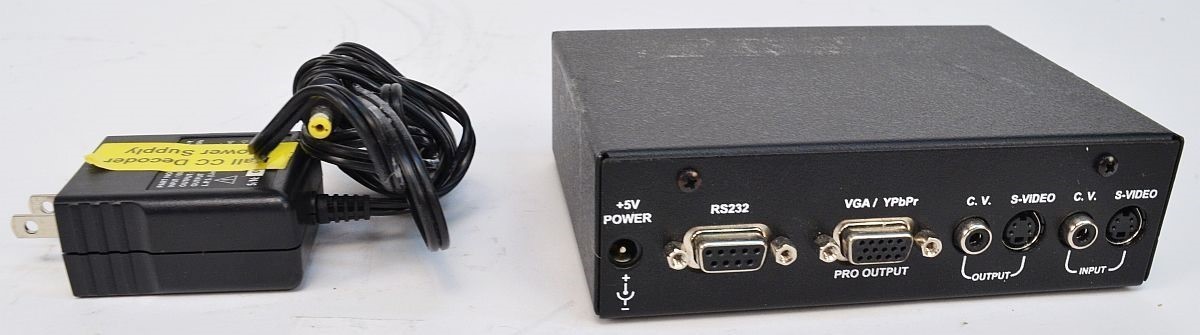 Hall Research CC-101 Closed Caption Decoder and Text Video Overlay