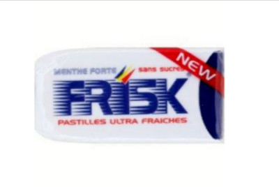 Frisk Ultra Fresh Sugar Free Strong Mint Lozenges. 5.7g Box.
