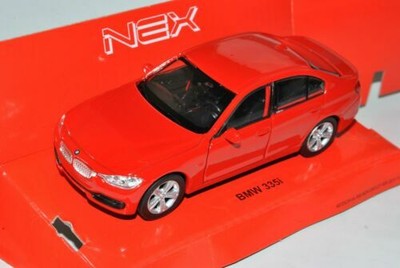 BMW 3er F30 335i Limousine Rouge Ab 2012 Environ 1/43 1/36-1 / 46 Welly Voiture