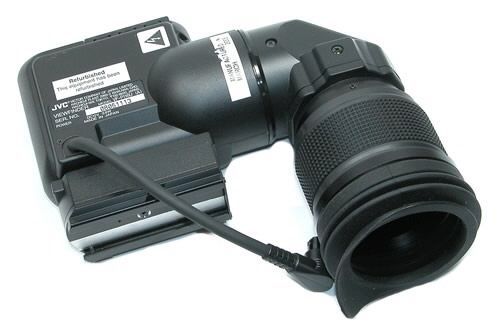 Cámara JVC visores y Ojeras
