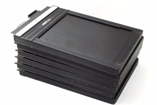 Exc+++++** FIDELITY and Lisco 4x5 Cut Film Holders Set of 10 From