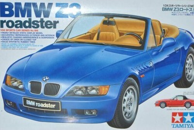 BMW Z3 E36/7 Roadster Blu 1995-2002 24166 Kit Kit 1/24 Tamiya Modello Auto