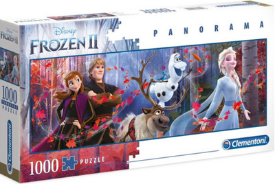 Puzzle 1000 elementów. Panorama. Kraina Lodu 2