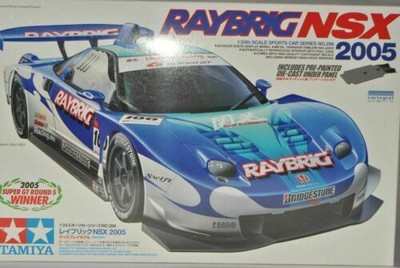 Honda Nsx Raybrig 2005 Coupé Supergt Racing 24286 Kit Construcción 1/24 Tamiya