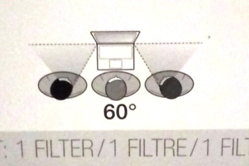 3M Black Privacy Filter for Widescreen Laptop 14 inch 356mm PF14.0W 12.2