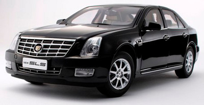 Kyosho Cadillac SLS (CHINA DEALER ED) Gloss Black 1:18
